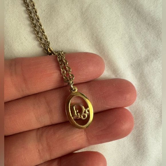 Authentic Christian Dior gold tone necklace - Picture 11 of 15